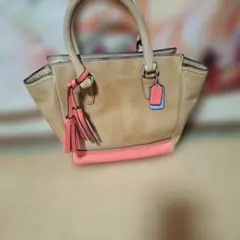 COACH 2way ショルダーバッグ タッセル付きのサムネイル