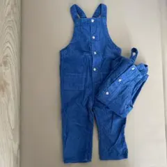 H&M KIDS コーデュロイオーバーオール 90cm 2点SET