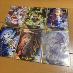 東方Project SSR カード 6枚セット