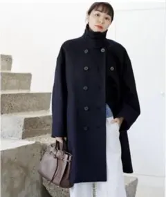 pコート ネイビー l