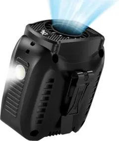 ✨瞬間冷却✨ ベルトファン 腰掛け扇風機 34時間連続使用可能 ハンディファン