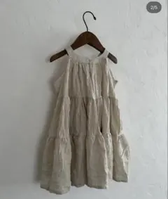 韓国子供服　ノースリーブワンピース　女の子　夏服