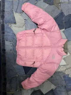 THE NORTH FACE ピンク ダウンコート ガールズ S