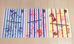 【値下げしました！】「ジョジョの奇妙な冒険」　クリアファイル3枚セット