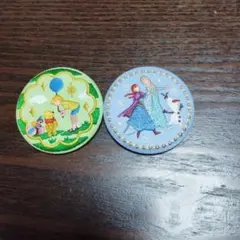 ディズニー刺繍バッジ2点セット