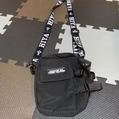 THREE FEATHER ショルダーバッグ ブラック