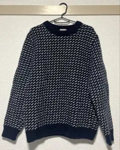 90s L.L.Bean バーズアイニット ノルウェー産