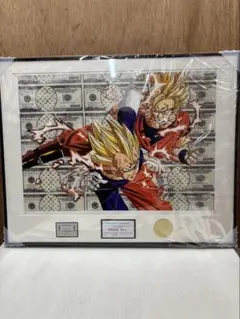 ドラゴンボール 額装品 (希望を捨てるな) サイン入り