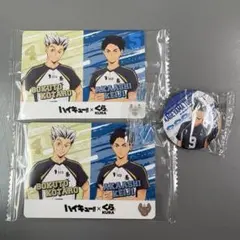 ハイキュー くら寿司 缶バッジ カードセット