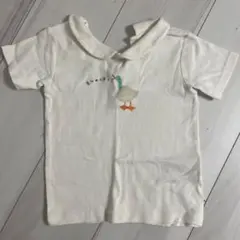 アヒル刺繍 Tシャツ M＆S