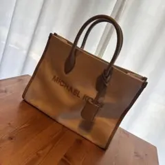 MICHAEL KORS トートバッグ アイボリー/ライトブラウンのサムネイル