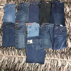 男女用MIX ジーンズ１１枚まとめ売りになり