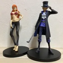 ワンピースフィギュア　ナミ　サボ