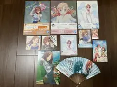 五等分の花嫁 一番くじ キャラクターグッズ 大量 まとめ売り 約106点