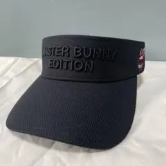 ◆ MASTER BUNNY EDITION ブラックバイザー　ゴルフ