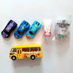 アンパンマン トミカ ミニカー バス他おまとめ【中古】