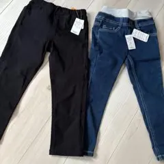 新品　ボトムス　デニム　ジーンズ　2足セット 120サイズ