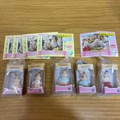 シルバニアファミリー　フィギュアコレクション　カプセルコレクション　みるくウサギ