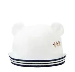 ファミリア　帽子　耳付きセーラー帽 マリンハット　familiar クマ耳