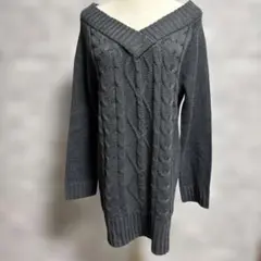 新品未使用タグ付き ニット セーター チュニックサイズ3L