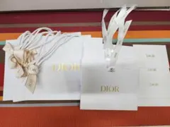 Dior ラッピング ギフトボックス　ショッパー メッセージカード