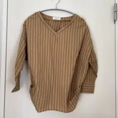 テチチテラス　ストライプ　シャツ