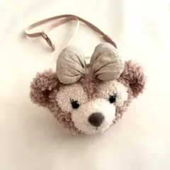 美品 シェリーメイ お顔 ぬいぐるみポシェット パスケースポーチ ディズニーシー