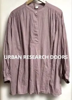 ★もこ様★URBANRESEARCH DOORコットンボイルギャザー長袖ブラウス