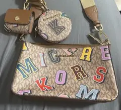 MICHAEL KORS マイケルコース ショルダーバッグ ポーチ付きセット