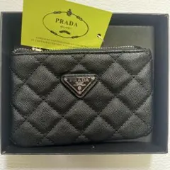 PRADA ブラック カードケース　ボックスBOX付き　ノベルティ