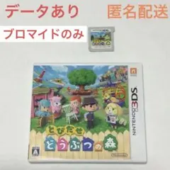 3DSソフト とびだせどうぶつの森 データあり(ブロマイドのみ 333+54個）
