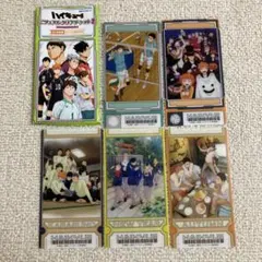 ハイキュー ビジュアルクリアチケット 5枚セット