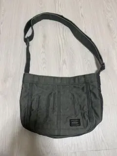 PORTER デニムショルダーバッグ