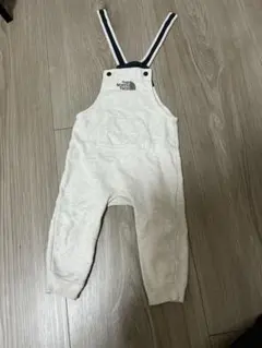 THE NORTH FACE アイボリー オーバーオール 90cm