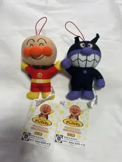 なかよしマスコットVol.5 アンパンマン バイキンマン ぬいぐるみセット