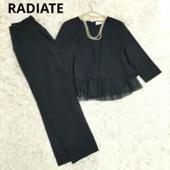 RADIATE セットアップ パンツ セレモニー ネイビー チュール 入学式