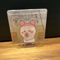 ちいかわ アクリルシーンクリップ ビスケット 古本屋　カニちゃん