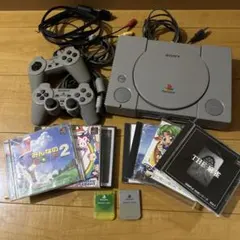 PS SCPH7000 初代プレステ ソフト、メモリーカード付き