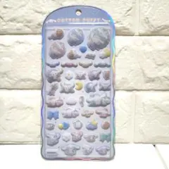 サンリオ コットンパフィーシール　シナモロール　正規品