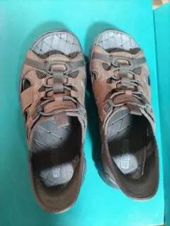 SKECHERS スリップインズ 　　3E サンダル・ブラウンのサムネイル