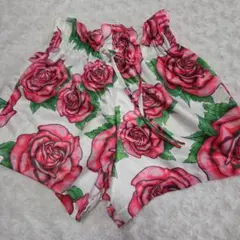 バラ柄ショートパンツ XSサイズ　ジョイリッチのサムネイル