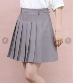 Honeys ミニプリーツスカート　Mサイズ　グレー