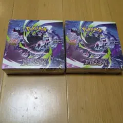 ポケカ タイムゲイザー&スペースジャグラー BOXセット シュリンク付き
