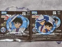 名探偵コナン 怪盗キッド セガ 缶バッジ 2点
