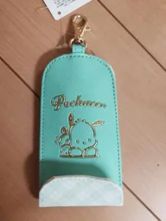 新品☆サンリオ　ポチャッコ　リール付きキーケース鍵カバーランドセル小学生