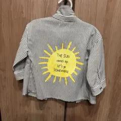 ZARA ストライプアウター 80のサムネイル