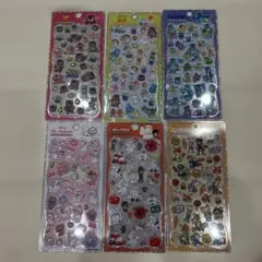 ね*こ様 ディズニー プチドロップステッカー 6点セット 国内正規品 新品未使用