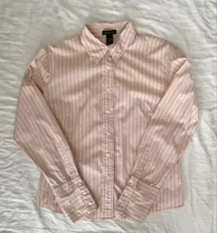CLUB MONACO ピンク ストライプ長袖シャツのサムネイル