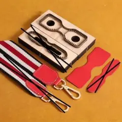 レザークラフト　ベルト2 金型　型抜き　ハンドメイド