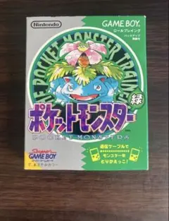 ポケモン トランプ 緑 初代 美品 (札54枚 ポケモン名簿入り 説明付